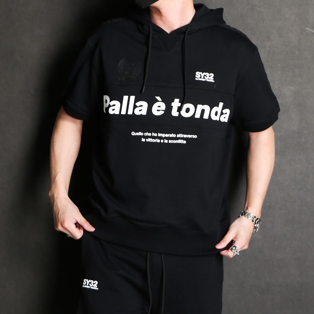 【ラスト1点-サイズS】 SWEAT HOODIE TEE / パーカー Tシャツ / 13411