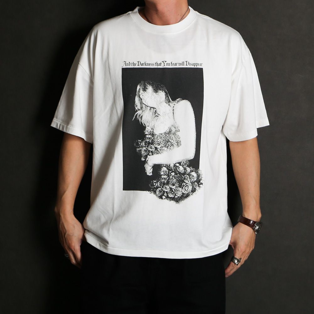 “SWEET SMILE” Tee T/C - WHITE / グラフィック Tシャツ / G16TS096