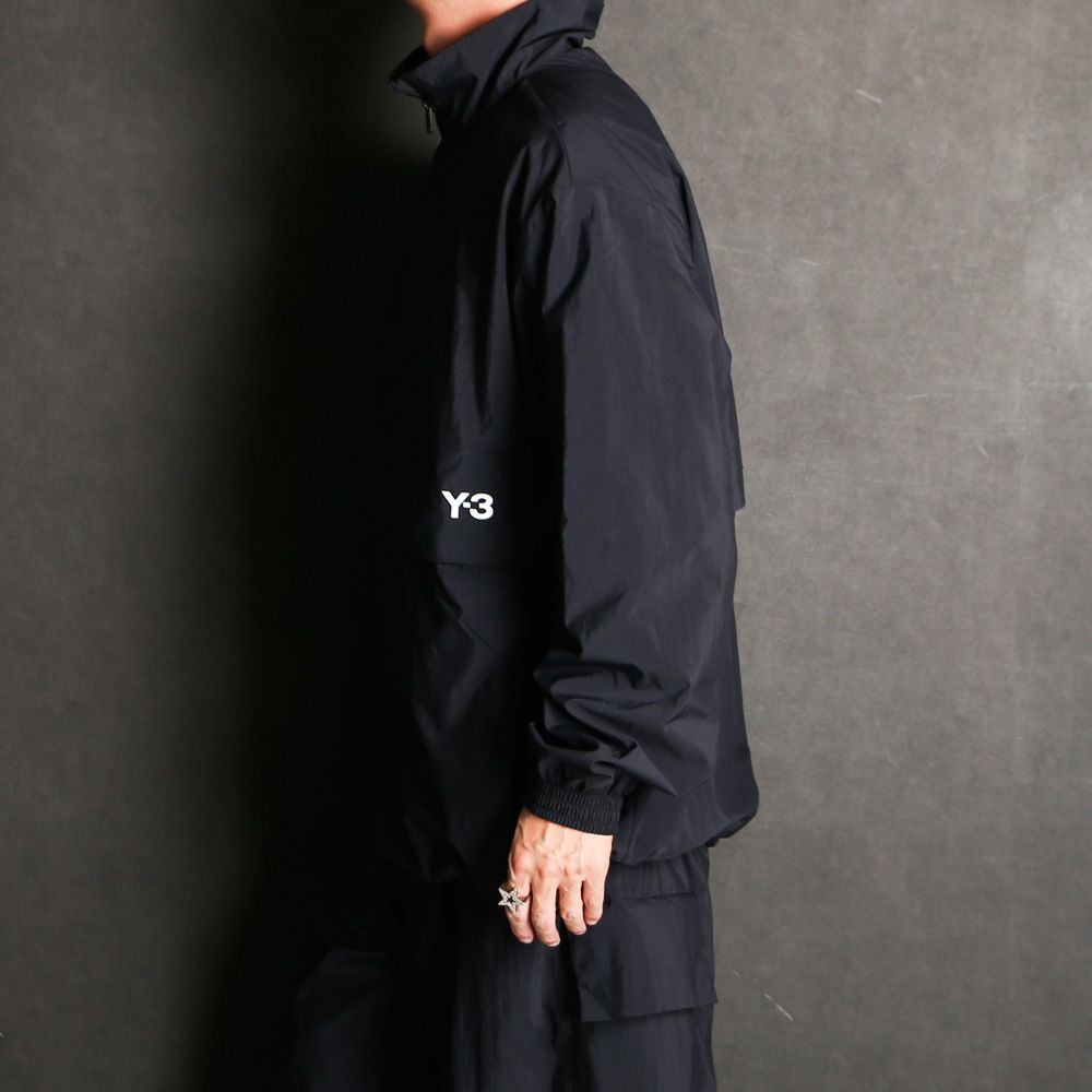 Y-3 - 3S NYL HZ - BLACK / ナイロン ハーフジップジャケット / JD9796 | chemical conbination