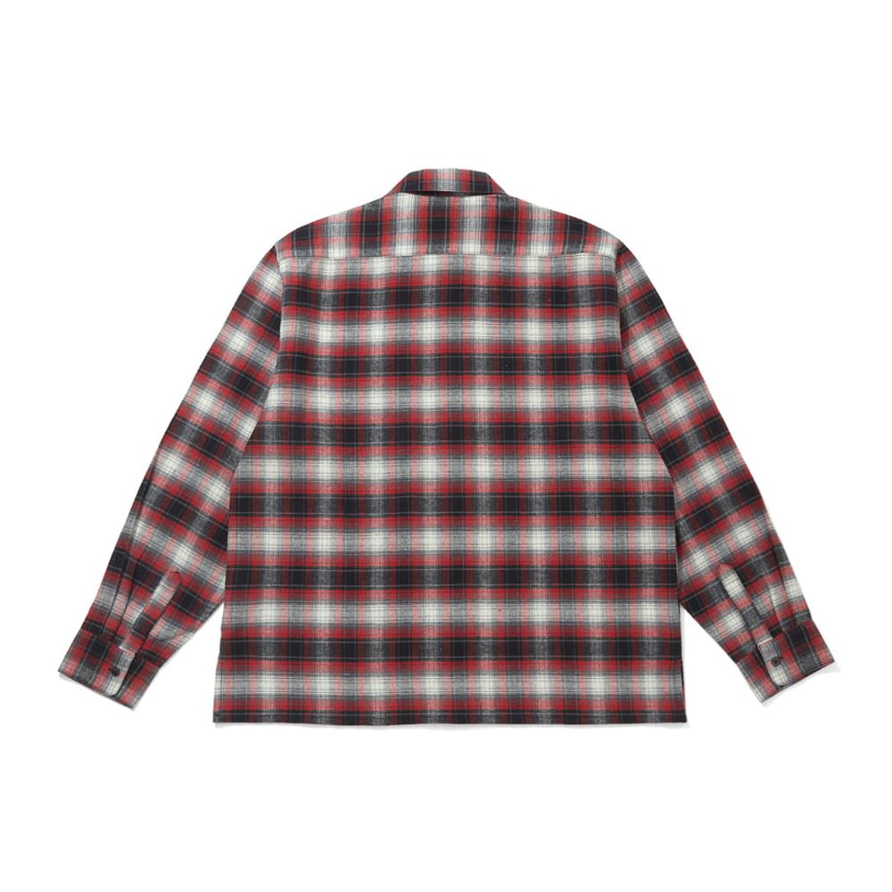 Check L/S Shirt (26aw) - Red / チェックシャツ / HS-080326