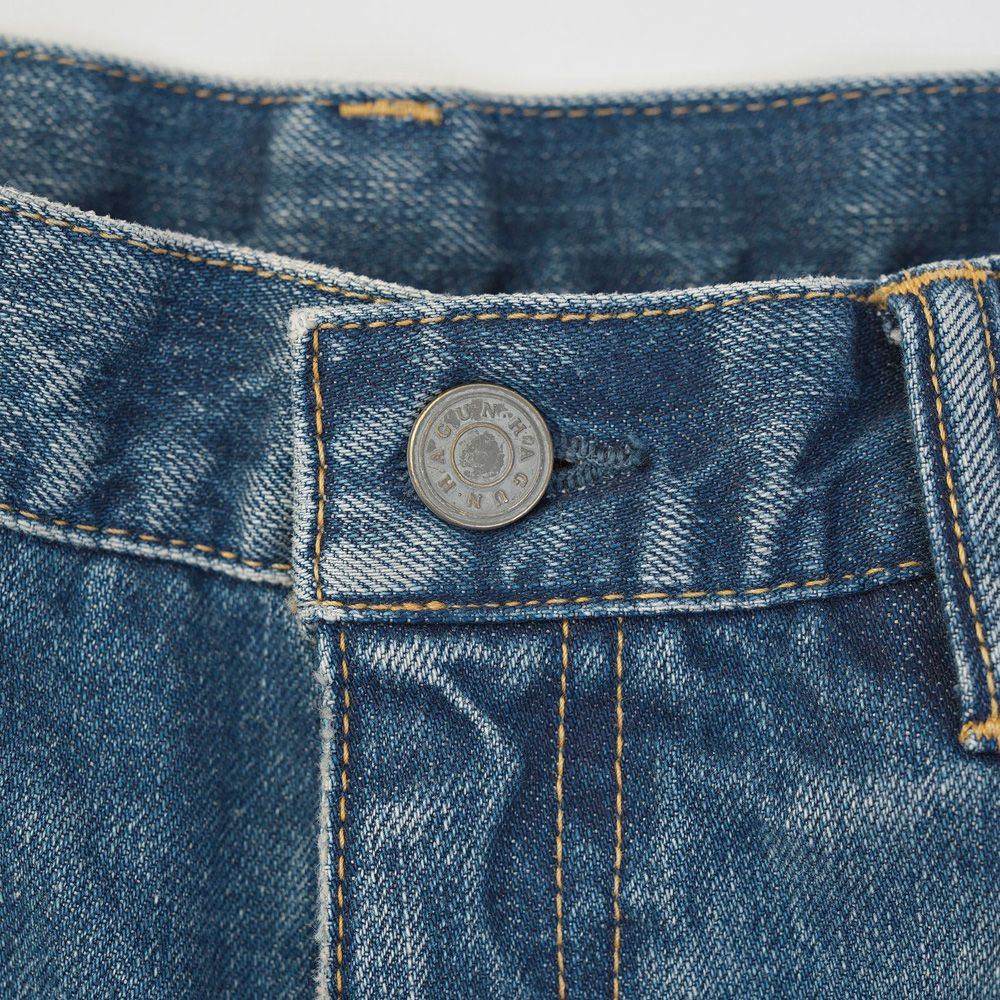 ×HAGUN / WIDE PIPE DENIM PANTS - BLUE / バギーシルエット デニムパンツ / VTM-25-P-103