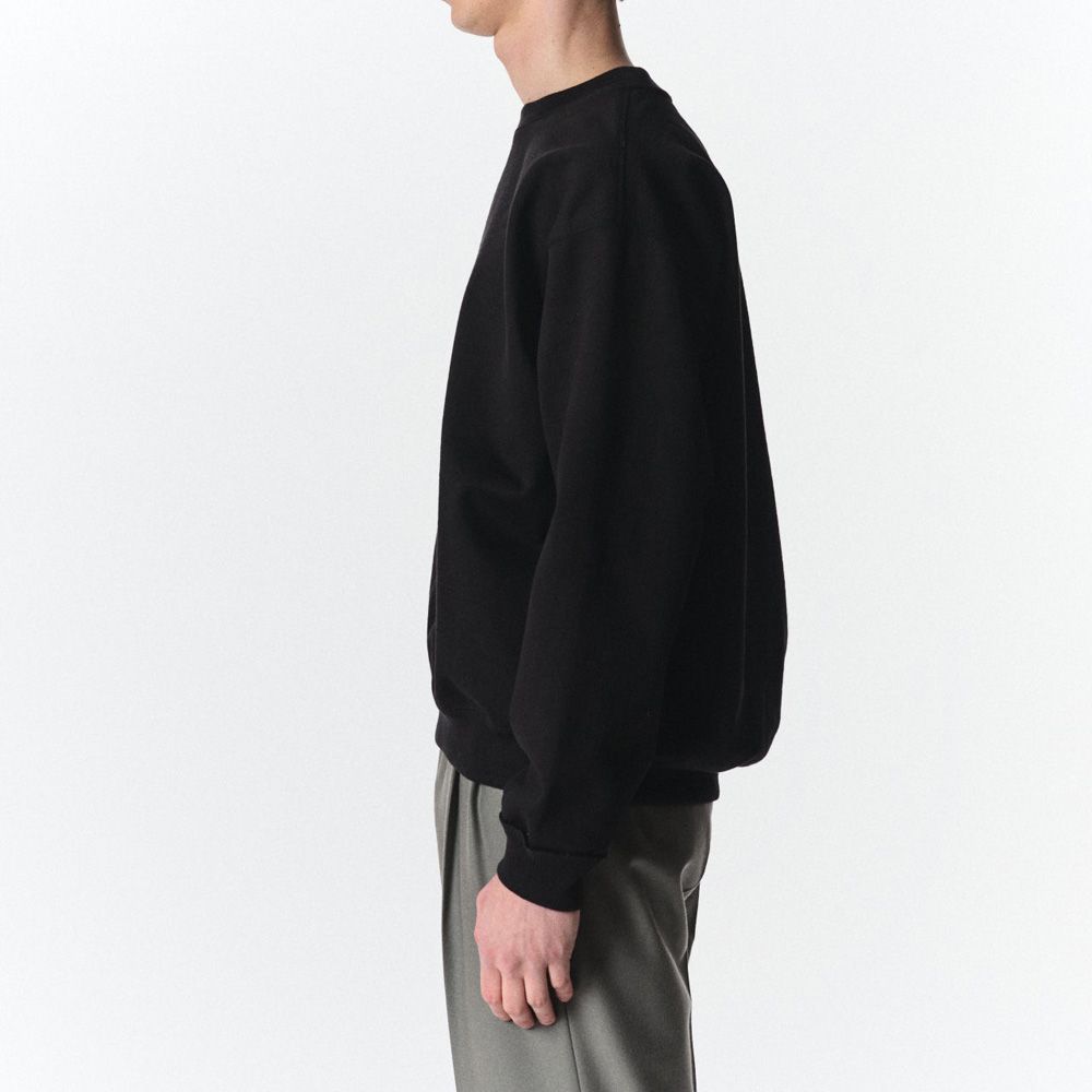 Comfort Sweat - Black / オーガニックコットンヘビー吊裏毛 - コンフォートスウェット / A26C13CS04C