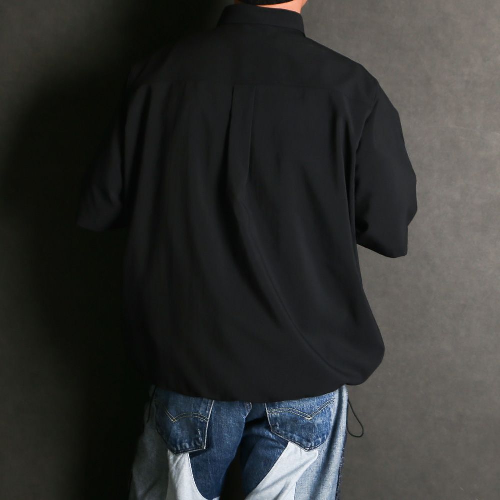 DROW CORD SHIRT - BLACK / ドローコード シャツ / VTM-26-S-003
