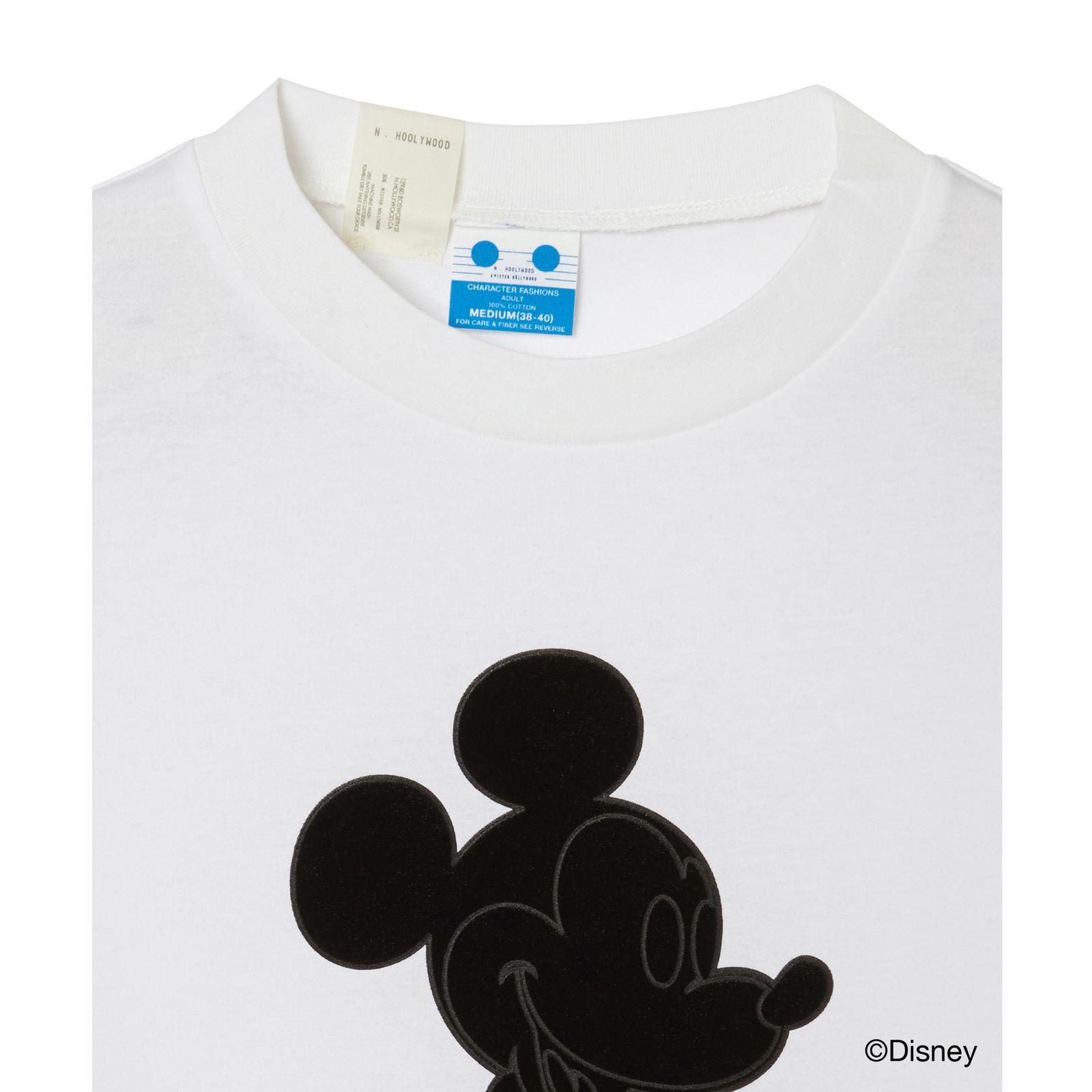 N.HOOLYWOOD - Mickey Mouse T-SHIRT - WHITE / 1244-CS01-001 pieces |  chemical conbination