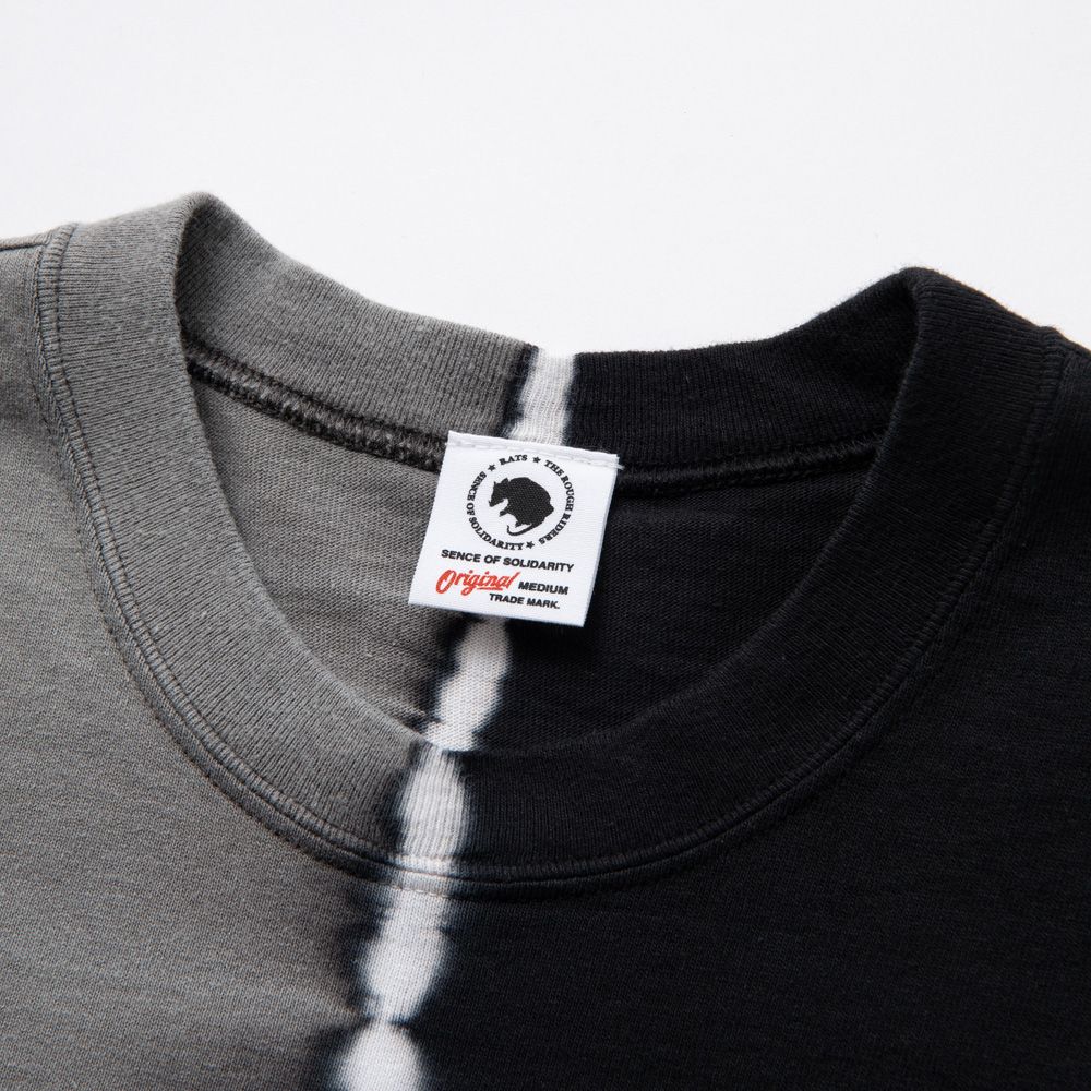 TIE DYE L/S TEE - BLACK TIE DYE / ロングスリーブTシャツ / 24'RTC-0302