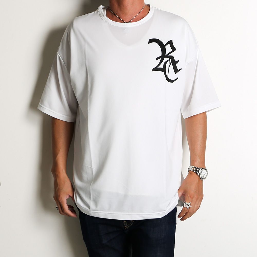 RC ROGO MESHLOOSE TEE / ドロップショルダー メッシュTシャツ / RC28-T-004