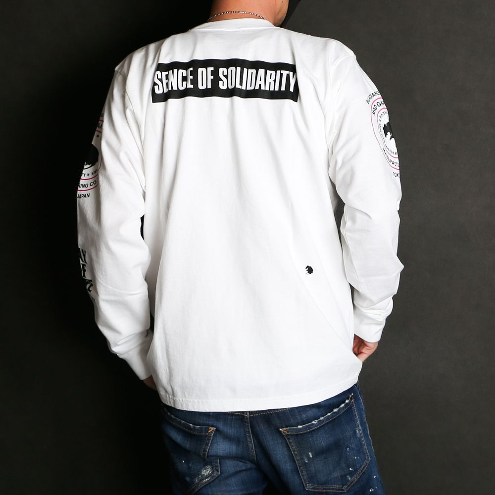 LOCAL-13 L/S / プリント ロングスリーブTシャツ / 21'RTC-0301-WP