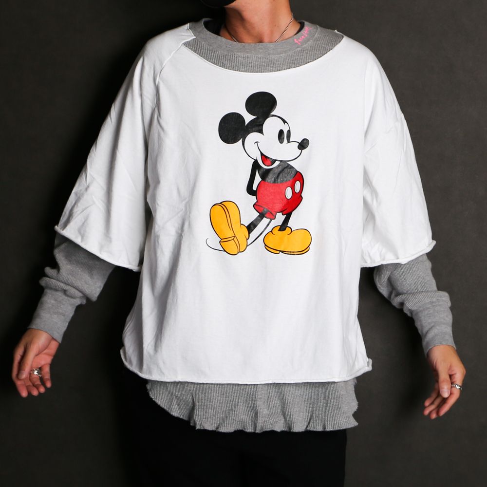 FACETASM - MICKEY LAYERD LONG SLEEVE TEE / Tシャツ / MIMI