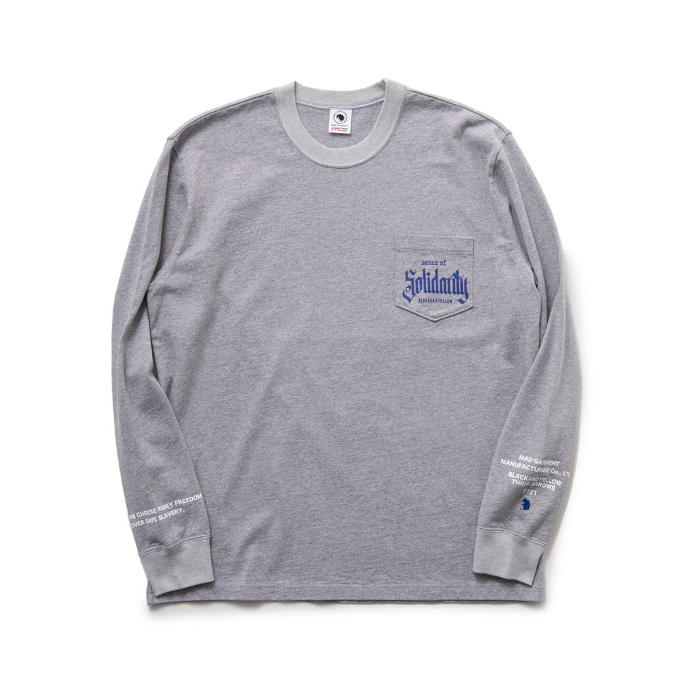 RATS - SOLIDARITY POCKET L/S TEE / ロングスリーブ Tシャツ / 23'RTC