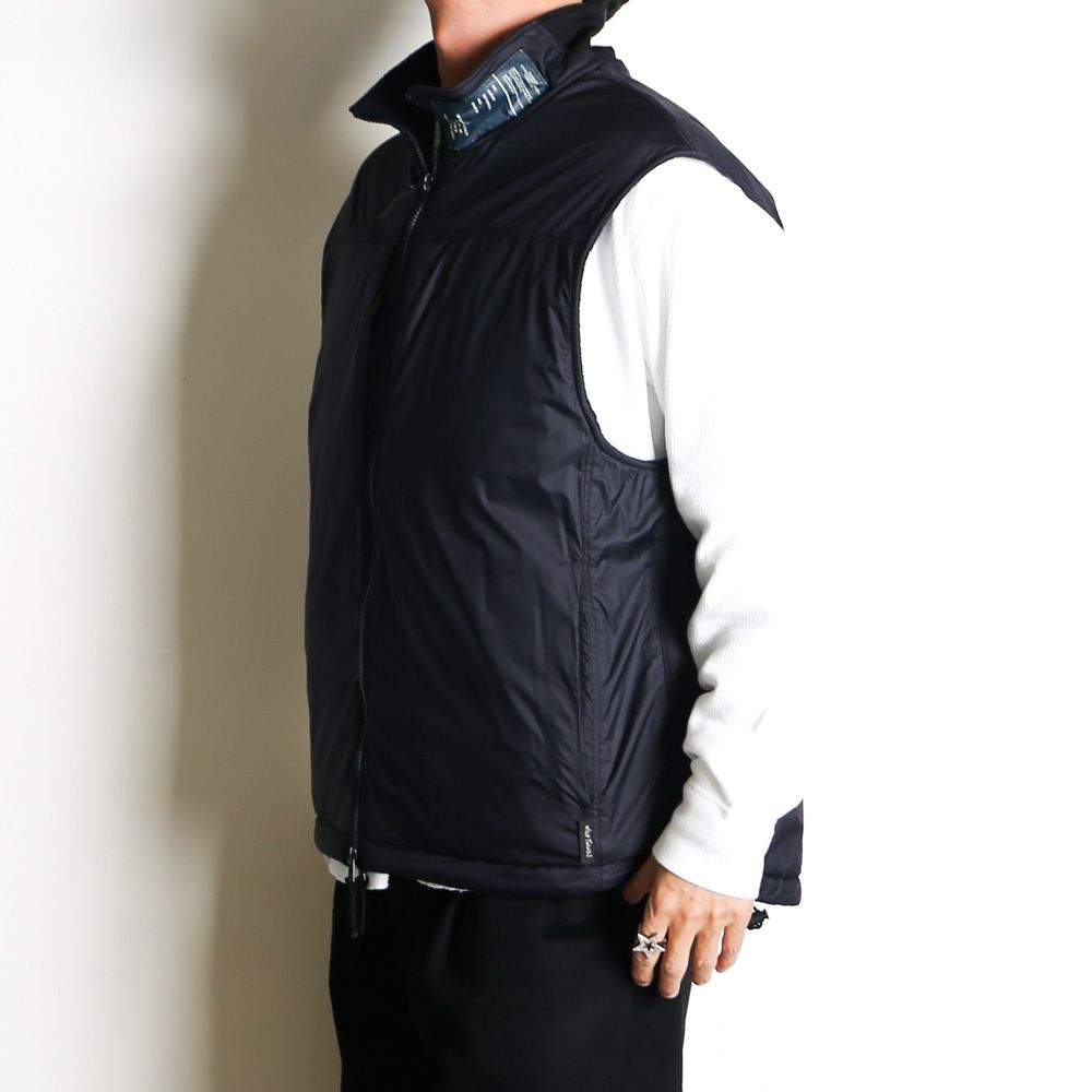 × WILD THINGS / REVERSIBLE VEST - NAVY / 9252-VE01-003