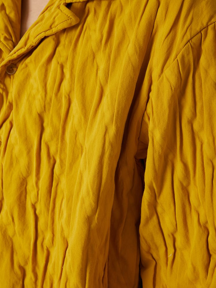 "COTTON PLEATS" SHIRTS / オープンカラーシャツ / TA23AW-SH024