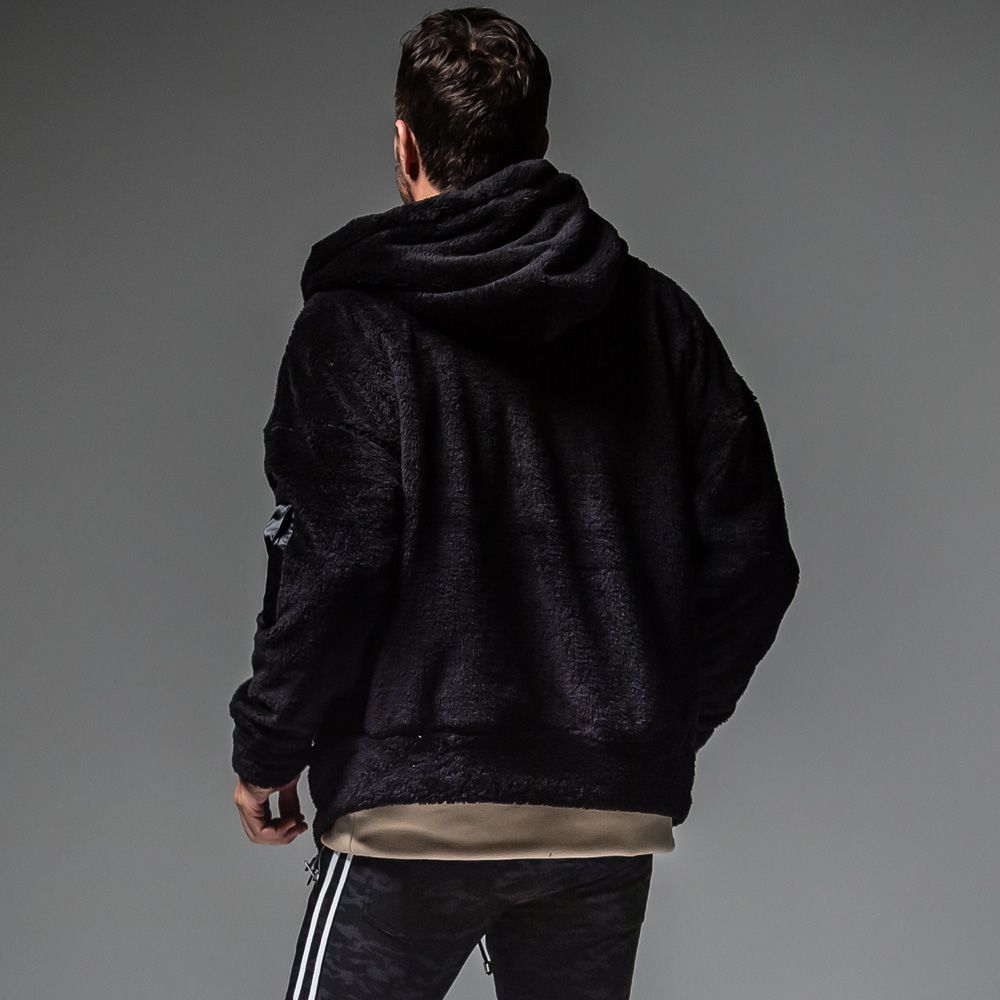 RESOUND CLOTHING - boa zip loose hoodie / ジップアップボア