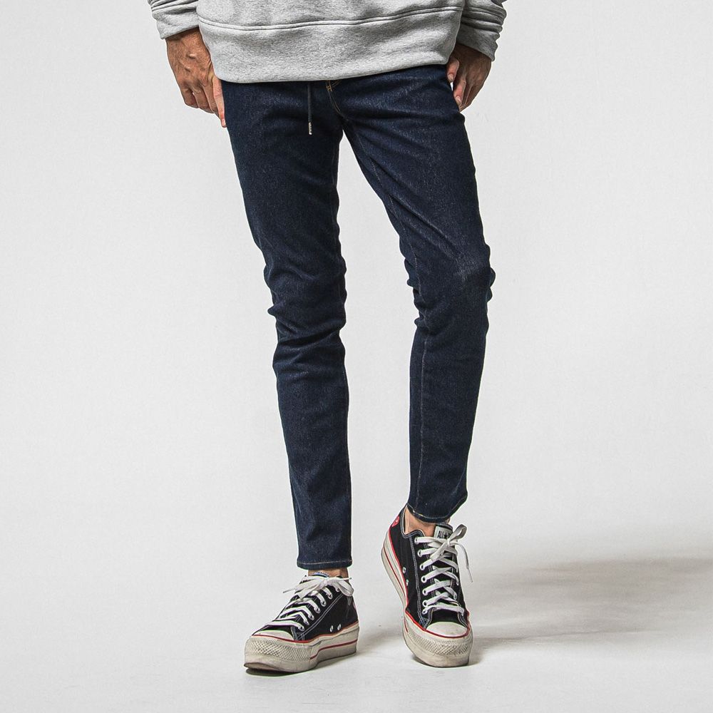 MICK DENIM JERSEY - INDIGO / ジャージーンズ / BASIC-ST-020