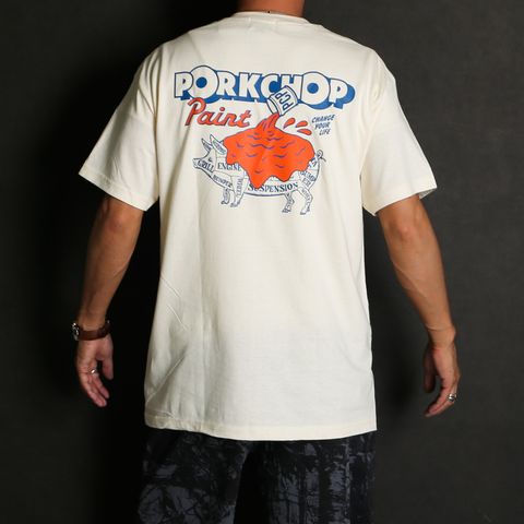 PCP PORK TEE - CREAM / ショートスリーブTシャツ