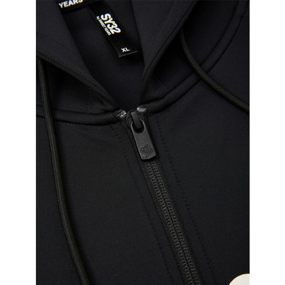 DOUBLEKNIT SEPARATE GRAPHIC ZIP HOODIE / ジップアップ パーカー / 15515
