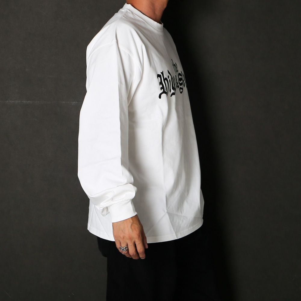 " HIDEANDSEEK × Toru Nishiura " / The H&S L/S Tee - WHT / Tシャツ / H30th-091426