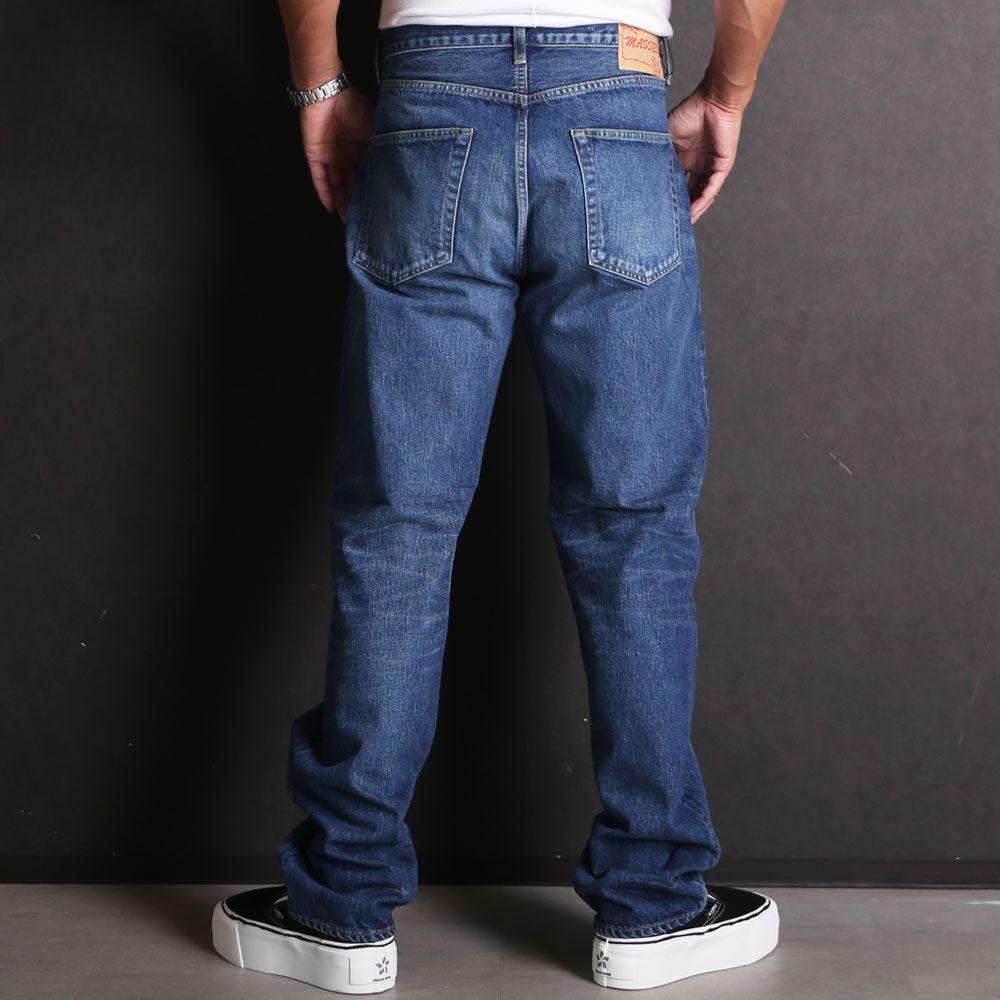 DENIM 5P PANTS H.WASH / ワイドストレート デニムパンツ / 1252005