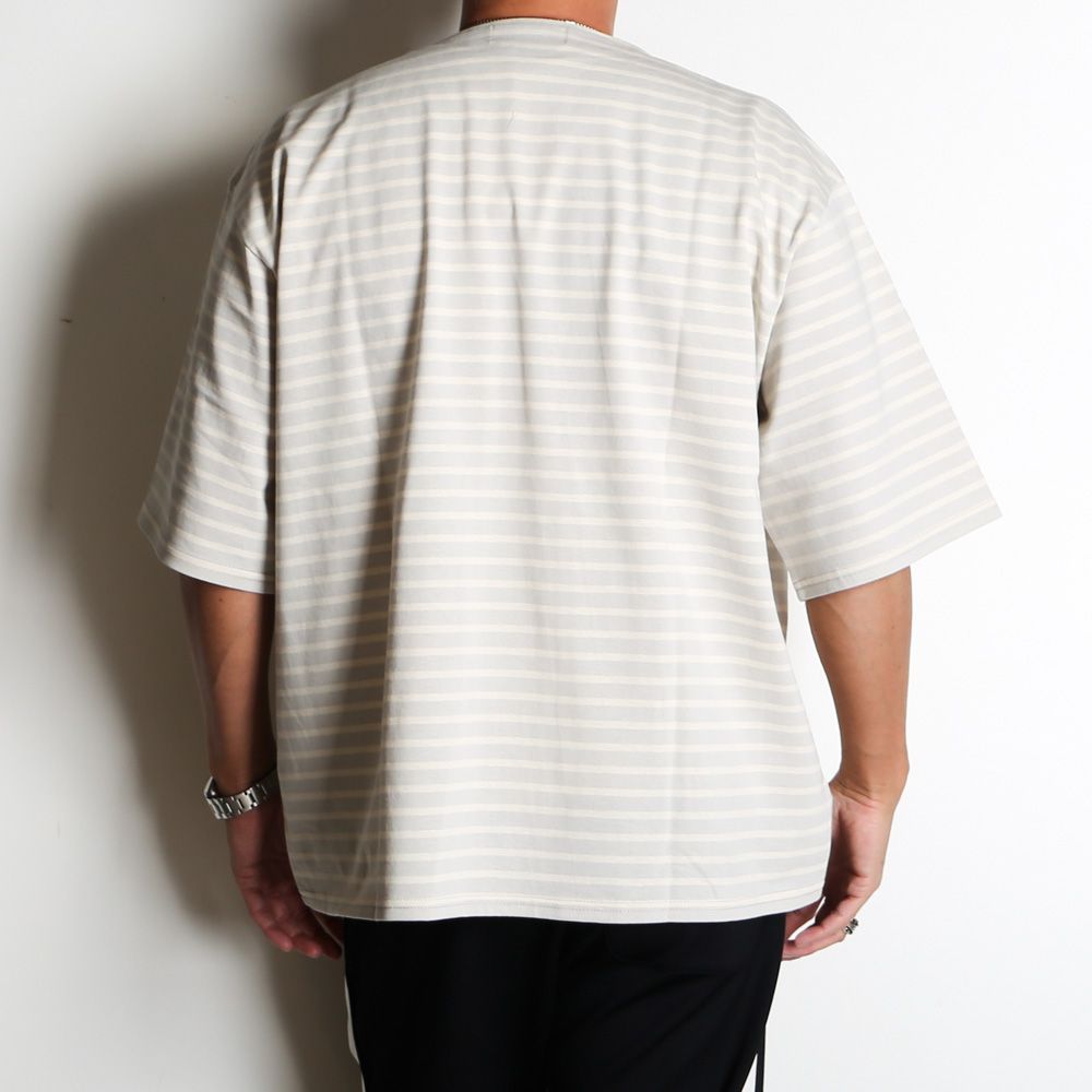 marka - 30//1 ORGANIC COTTON KNIT BASQUE SHIRT S/S