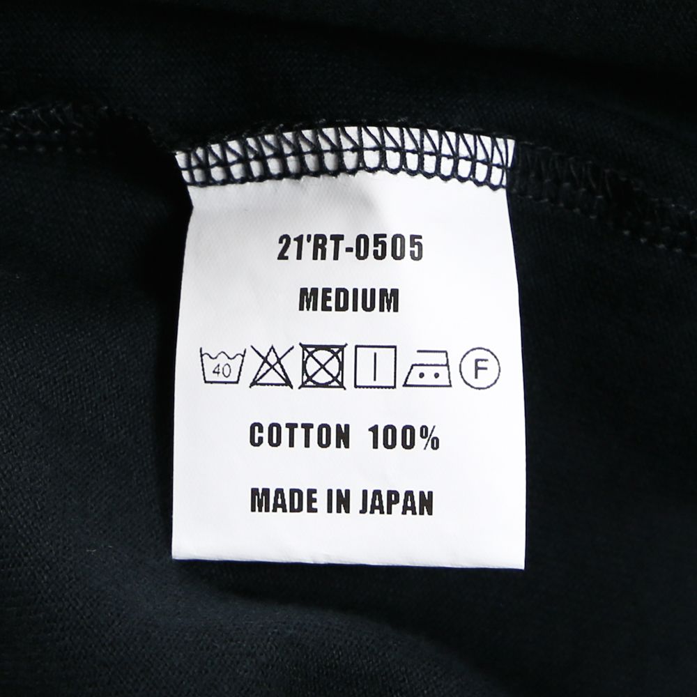 BOX FLAME LOGO TEE / ボックスフレームロゴ Tシャツ / 21'RT-0505