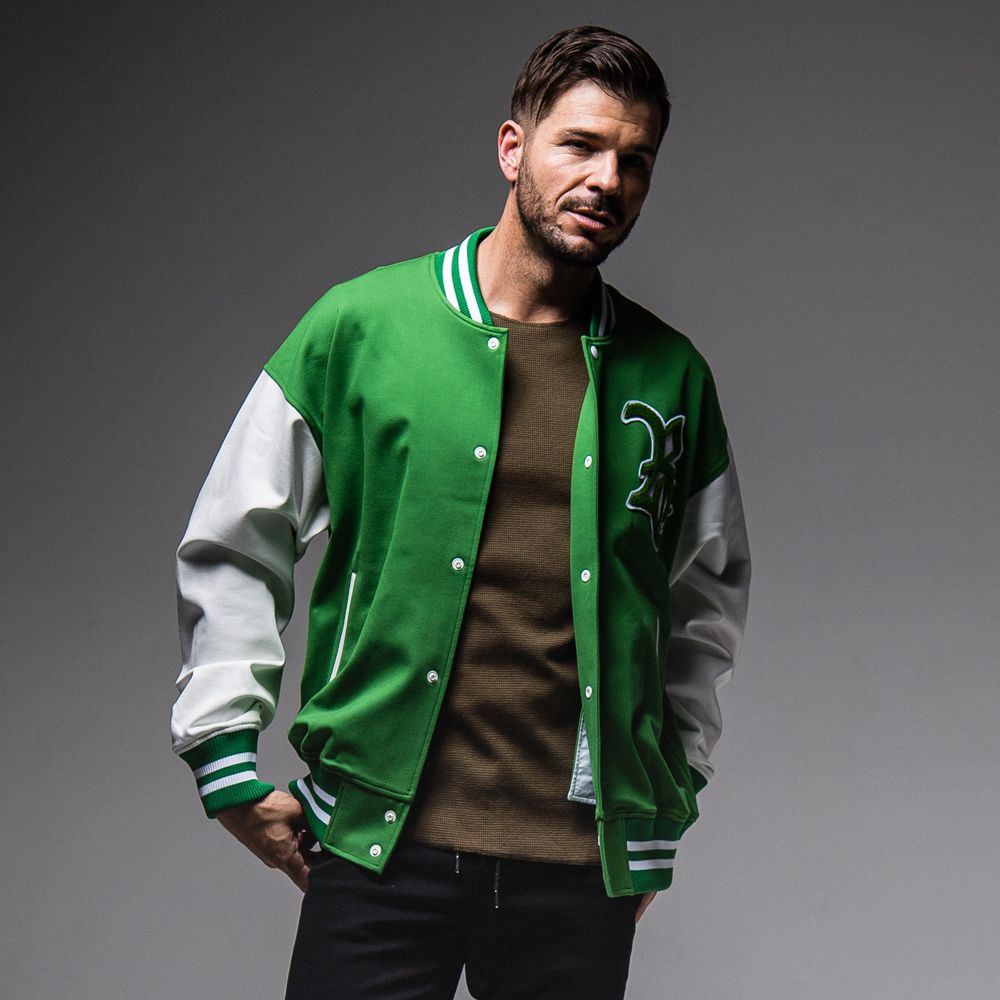 RESOUND CLOTHING - RC Jersey OVER VARSITY JACKET / ジャージ