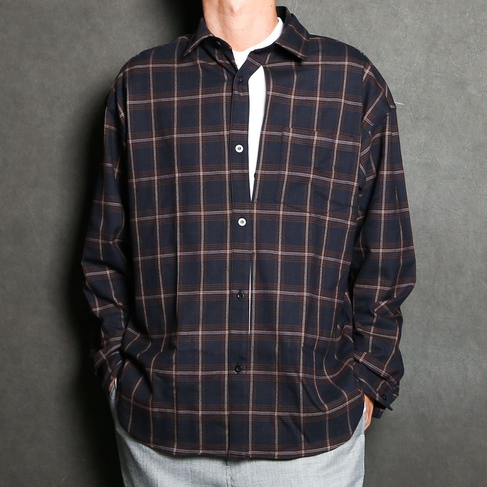 N.HOOLYWOOD - 【ラスト1点-サイズ40】 L/S SHIRT / 1202-SH04-032