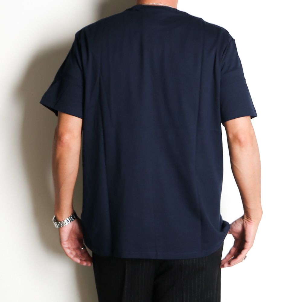 Calvin Klein Jeans - SS HERO MONOLOGO TEE - NAVY/ Tシャツ