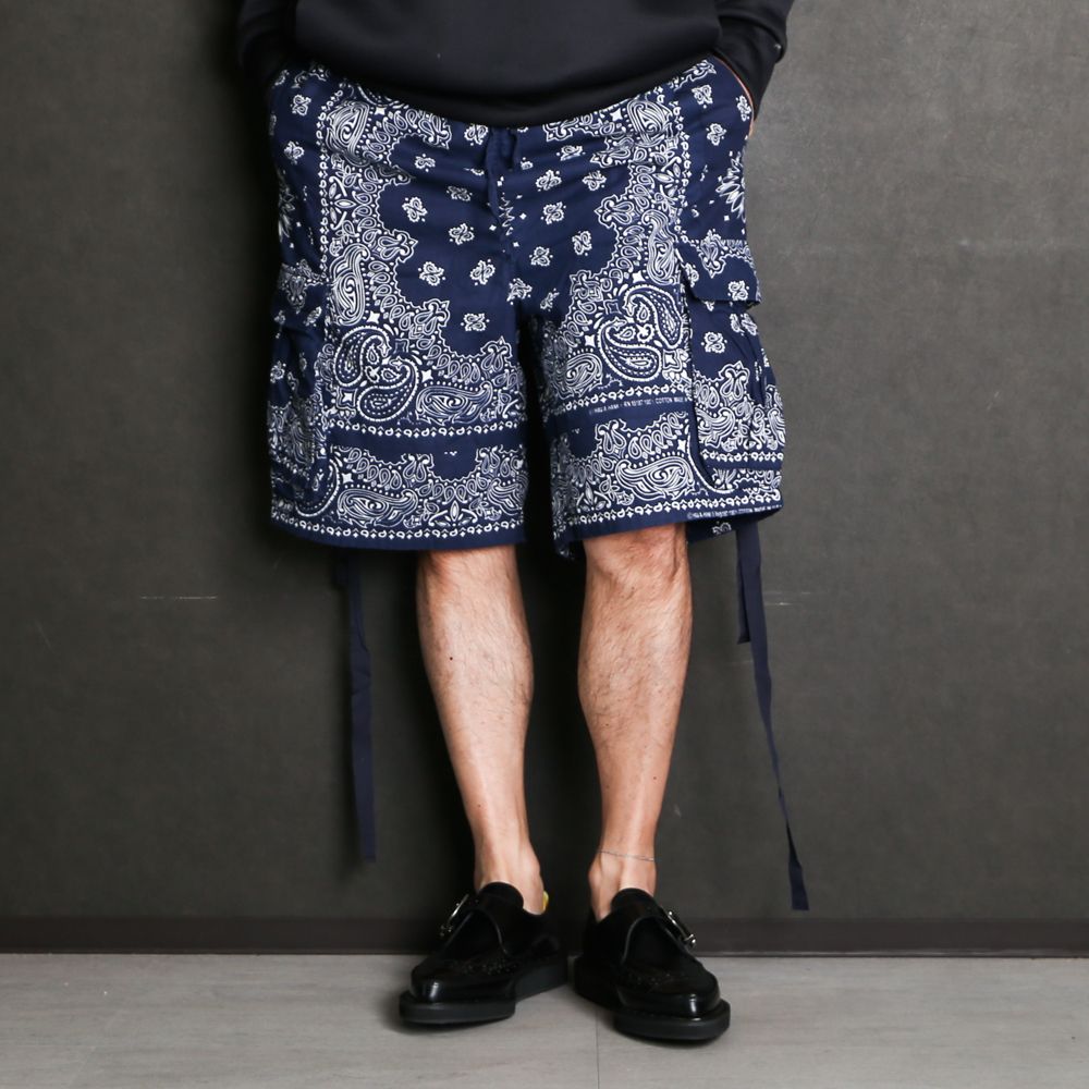 ×HAV-A-HANK / PAISLEY SHORTS / ペイズリー ショーツ / VTM-21-P-034