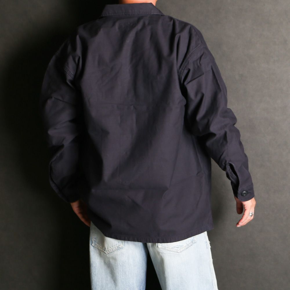 UTILITY SHIRT - Black / ミリタリーシャツ / 1242019