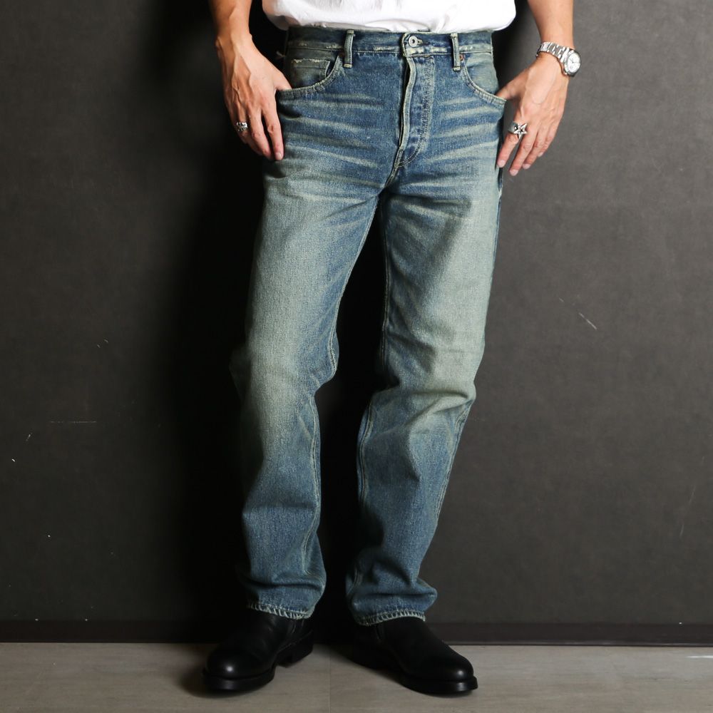 MVC type-XX denim pants (used washed) - Indigo / デニムパンツ / MVC-PT02