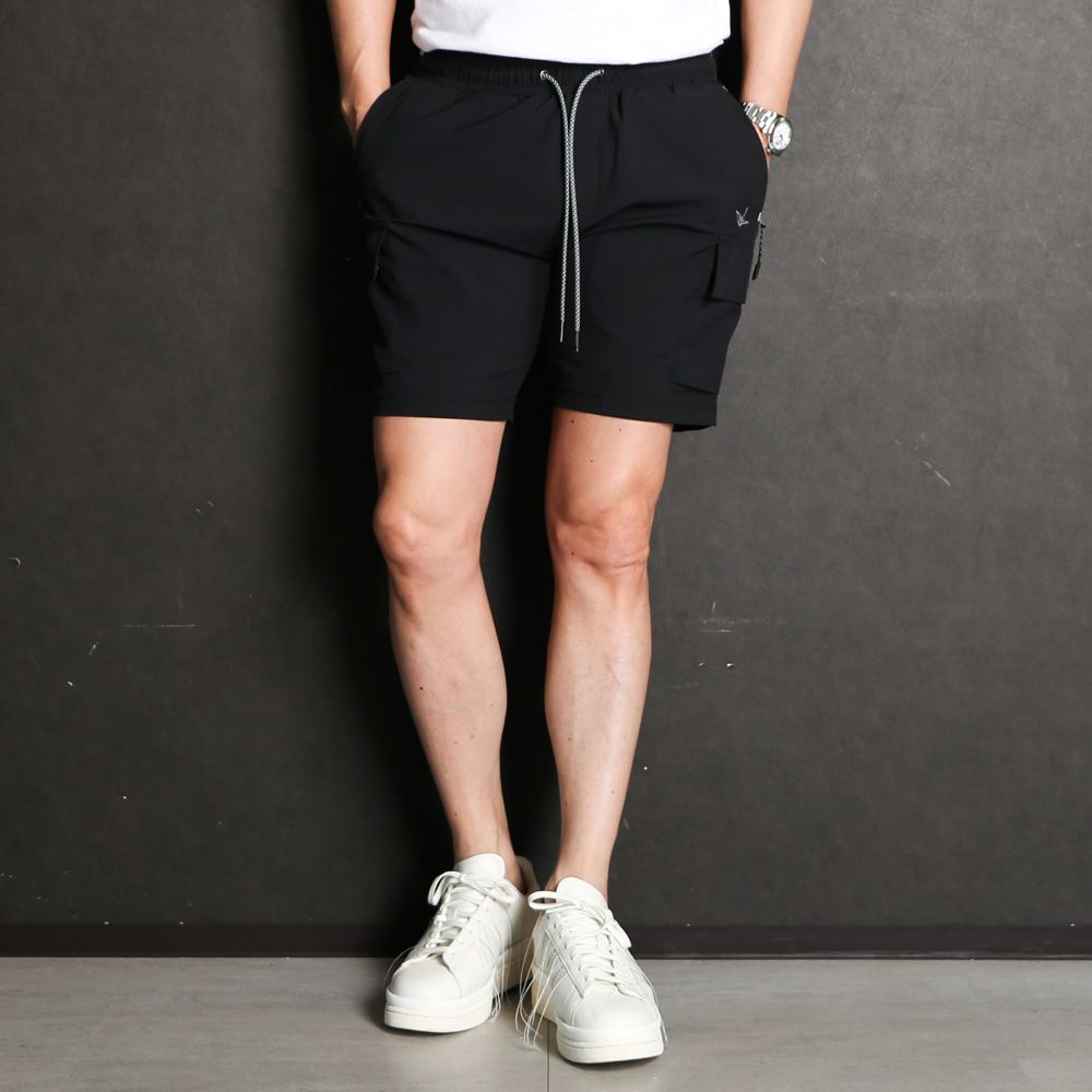 LIGHT CARGO SHORTS / ランニング カーゴハーフパンツ / USB-24018
