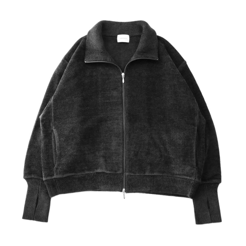 superNova. - Knit track jacket - Mole yarn / ニット トラック ...