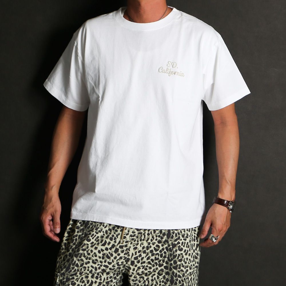 SD US Cotton Logo T - White / Tシャツ / TSOAC100