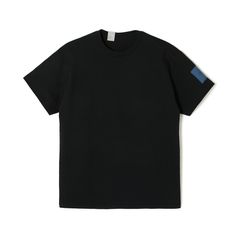 HALF SLEEVE T-SHIRT - BLACK / 9242-CS83