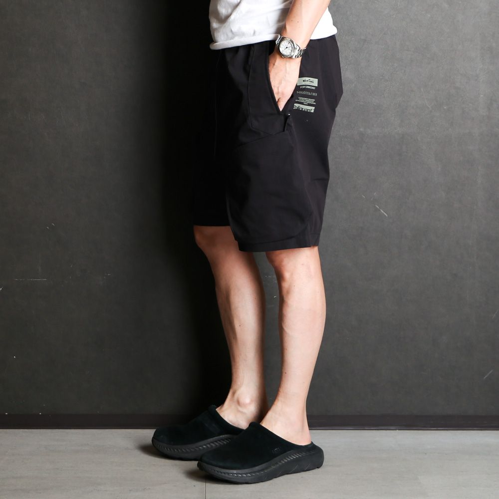 × WILDTHINGS / PROTECTED COMMON UNIFORM S/L PANTS - BLACK / SOLOTEX®FIBER THE SPECS / 2401019