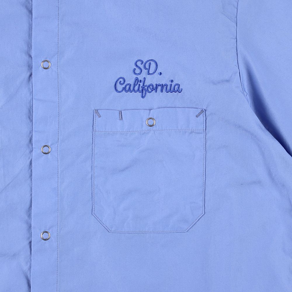 SD Dress Work Shirt SS - Blue / ワークシャツ / SHOSD220