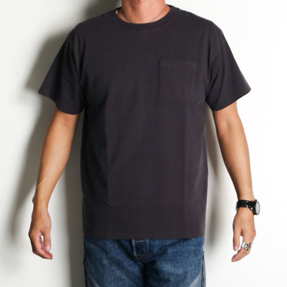 SD US Cotton Pocket T Vintage Wash - Black/ Tシャツ / TSOAB100