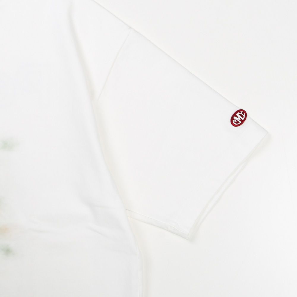 Leon Printed Tee - WHITE / グラフィック Tシャツ / J14TS772