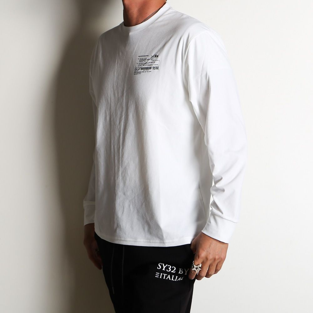 ICON GRAPHIC L/S TEE - WHITE / グラフィックTシャツ / 15045