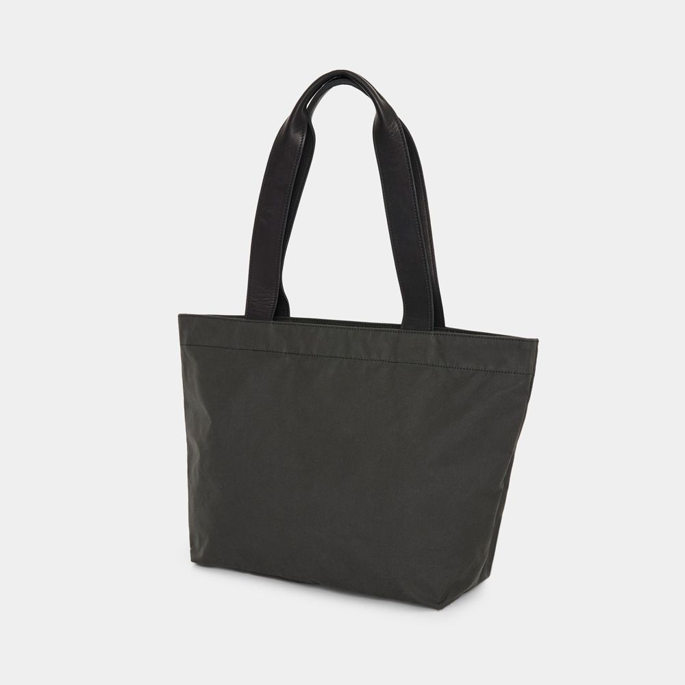 TOTE BAG - DARK SAGE / オーガニックコットン ヘビーオールウェザークロス - トートバッグ / A26A92AC02C