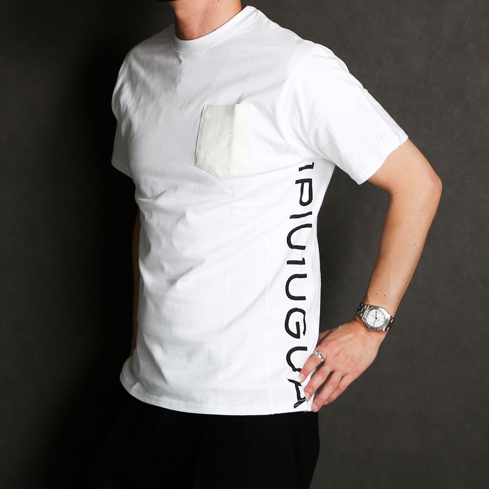 SIDE LOGO POCKET T-SHIRTS /  サイドロゴポケット Tシャツ  / UST-22019