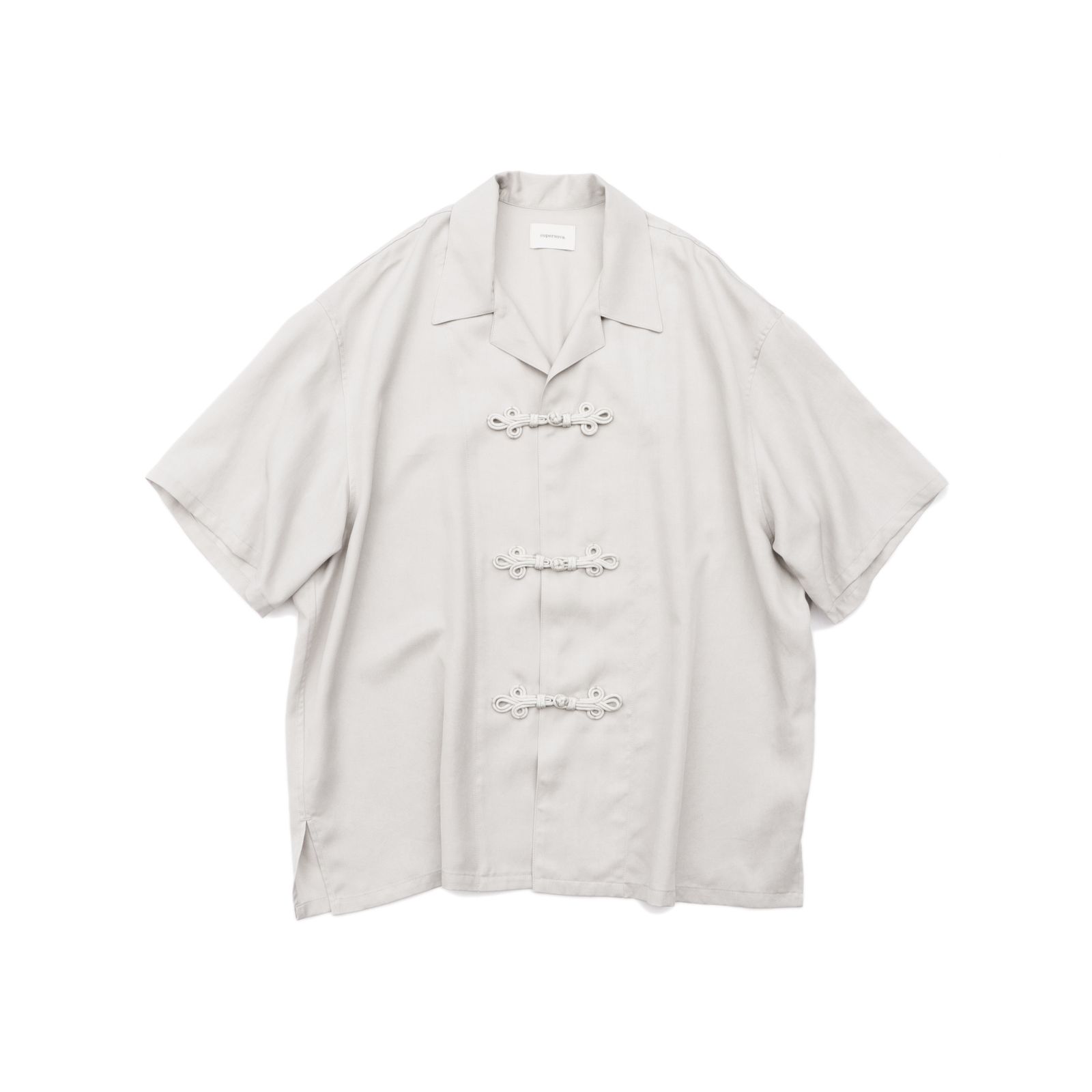 superNova. - Short sleeve flog button shirt / オープンカラーシャツ