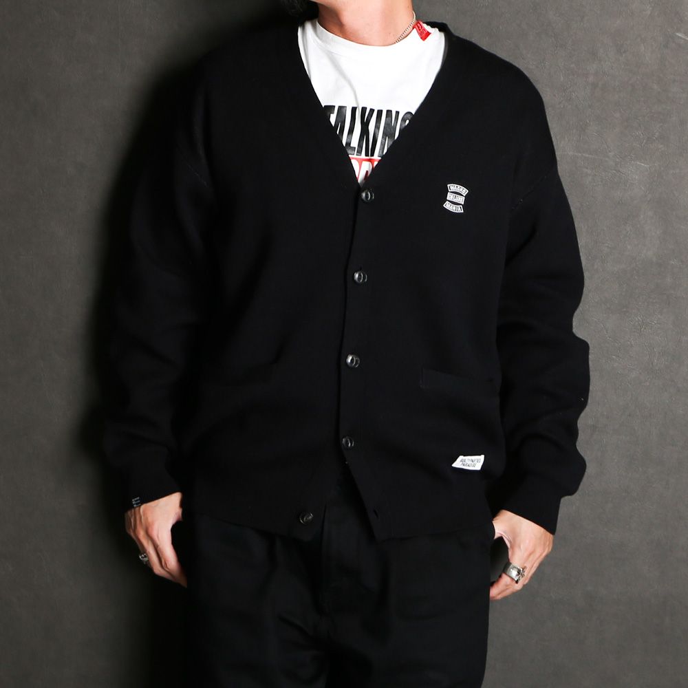 DELUXE - WACKO MARIA × DELUXE / CARDIGAN - BLACK / 24SDWM3000 