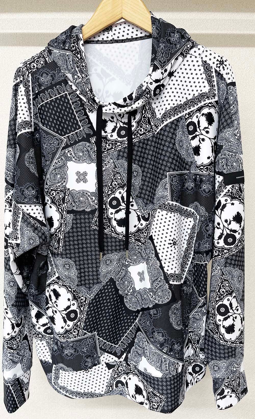 Paisley RUSH loose hoodie / ラッシュガード ルーズパーカー / RC24-C-001