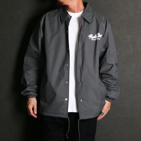 SCRIPT PORK COACH JKT - CEMENT / コーチジャケット