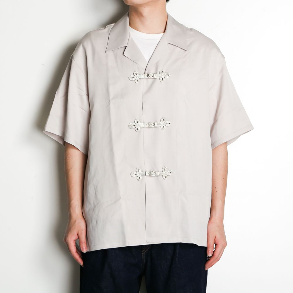 superNova. - Short sleeve flog button shirt / オープンカラーシャツ