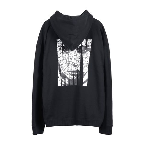 MASSES × Maison MIHARA YASUHIRO / FACE PRINT HOODIE MMY - BLACK / プルオーバー パーカー / C15HD041