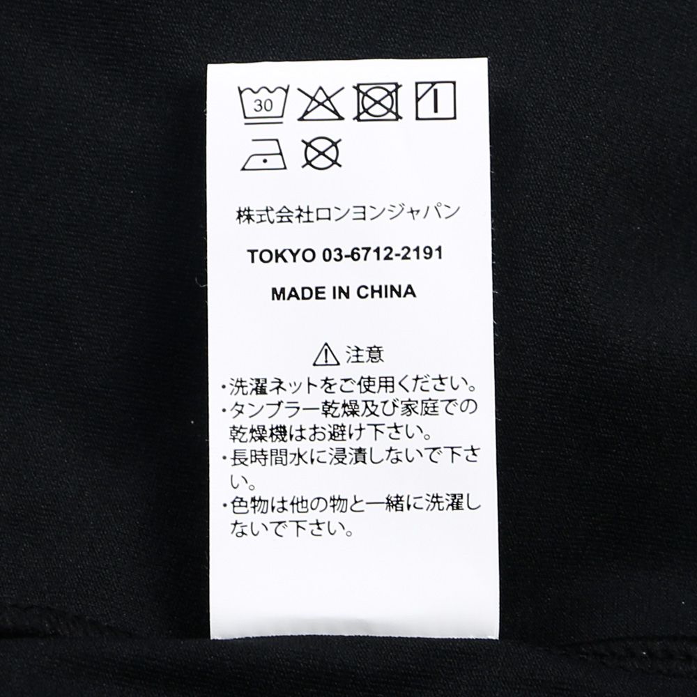 ICON GRAPHIC L/S TEE - BLACK / グラフィックTシャツ / 15045