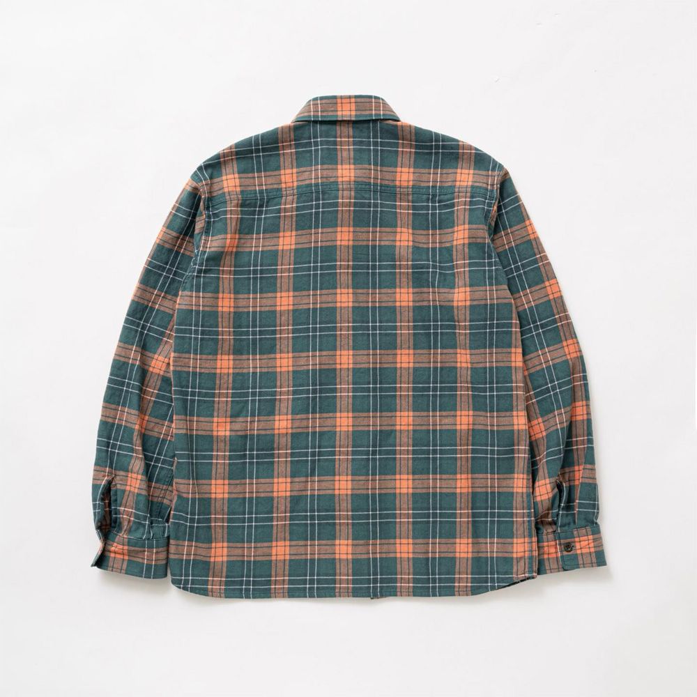 COTTON LINEN CHECK SHIRT / コットンリネン チェックシャツ / 26'RS-0206