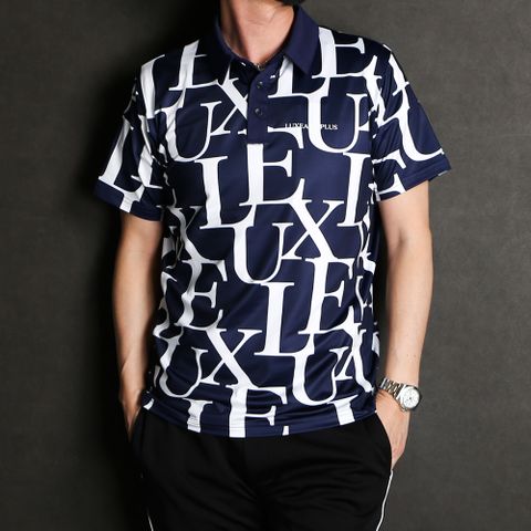 LUXE PATTERN POLO SHIRTS / ポロシャツ / LAH-23008