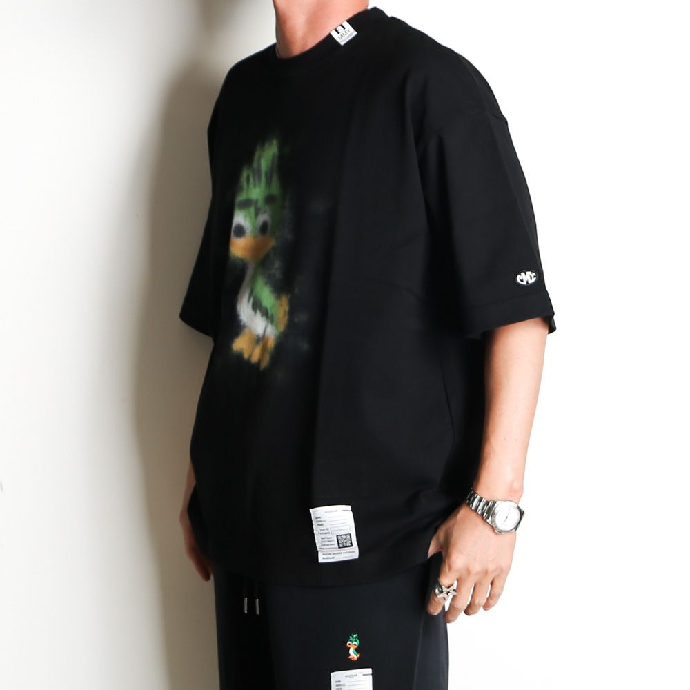 Maison MIHARA YASUHIRO - Leon Printed Tee - BLACK